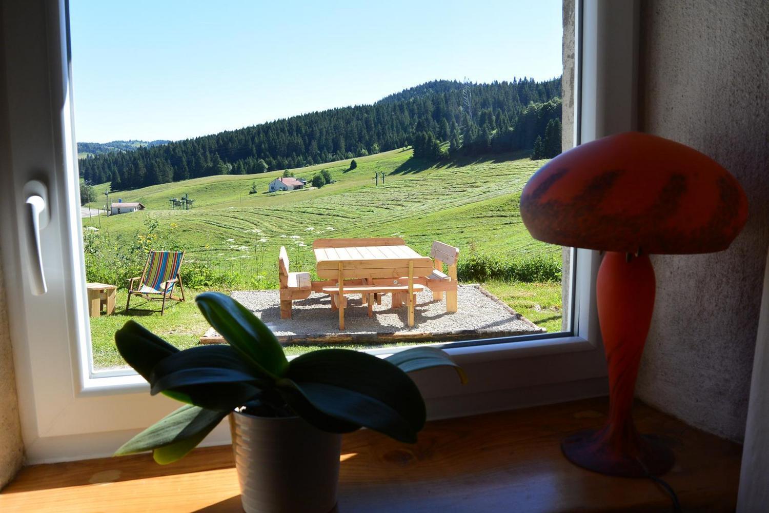 Gites Tre Le Grenier Les Moussieres Exteriör bild